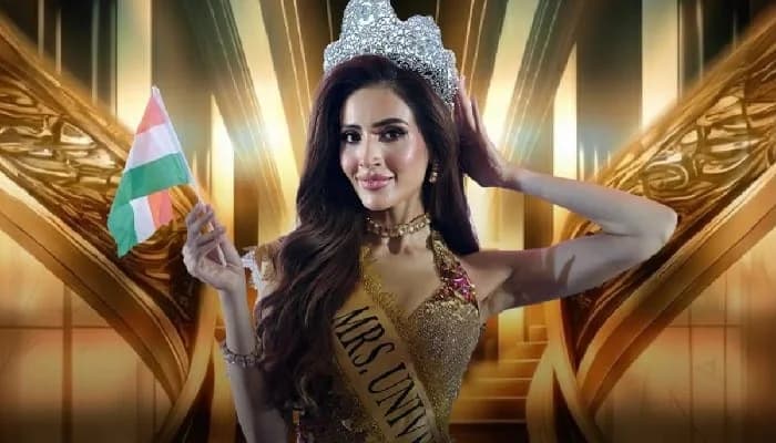 Historic Triumph : Sherry Singh Crowned India’s First-Ever Mrs. Universe 2025 Winner