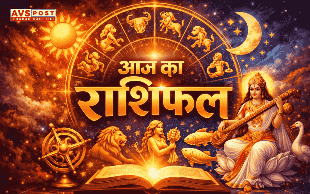 Aaj Ka Rashifal 23 जनवरी 2026 : बसंत पंचमी पर मां सरस्वती की कृपा
