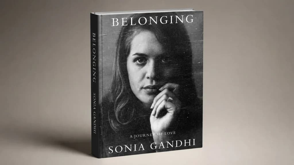Sonia Gandhi autobiography ‘Belonging’ sparks political battle; Congress alleges pressure, BJP hits back